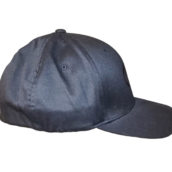 Kia Black FlexFit Small-Medium Baseball Cap Port Authority - Picture 2 of 5